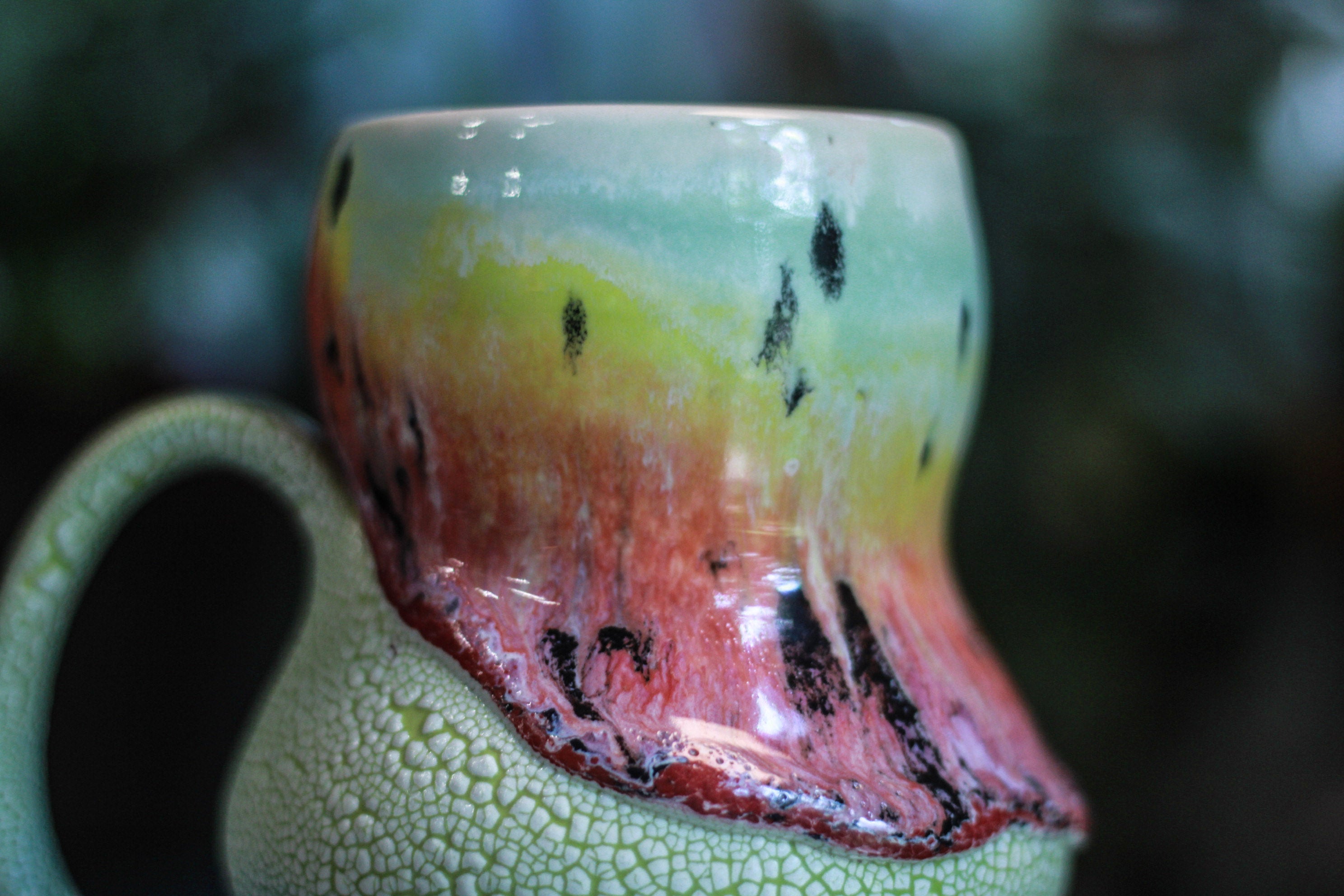 02-B Rainbow Serpent Acorn Gourd Mug - ODDBALL, 20 oz. - 15% off