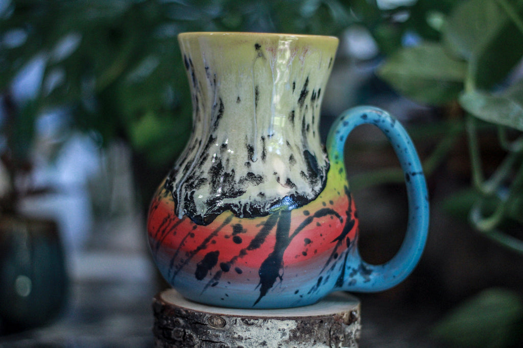 03-A Corona Flow Variation Flared Mug - MINOR MISFIT, 25 oz. - 10% off