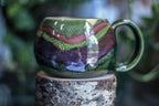 03-D Coleus Squat Mug, 17 oz.