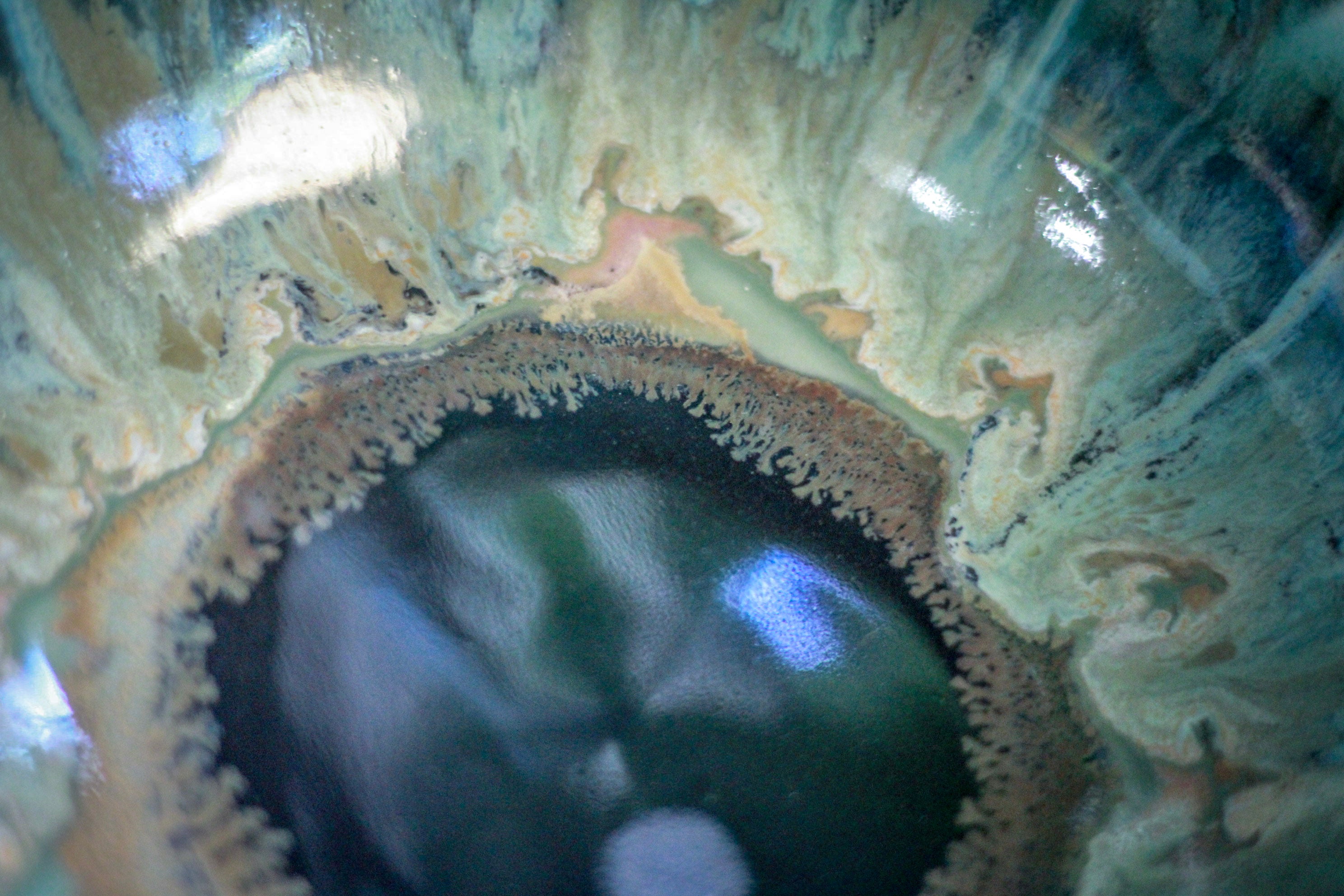 03-B Champlain Falls Eye Bowl - TOP SHELF, 24 oz.