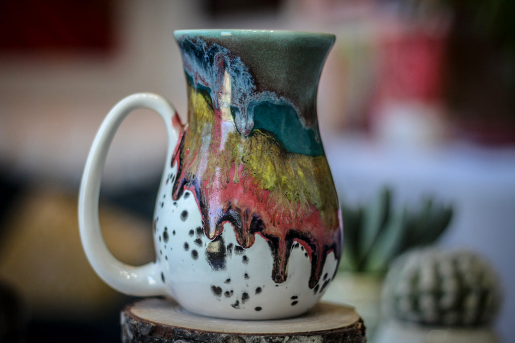 03-B Snowy Sonora Grotto Flared Mug, 16 oz.