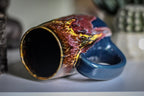 21-C Solar Storm Textured Mug, 18 oz.