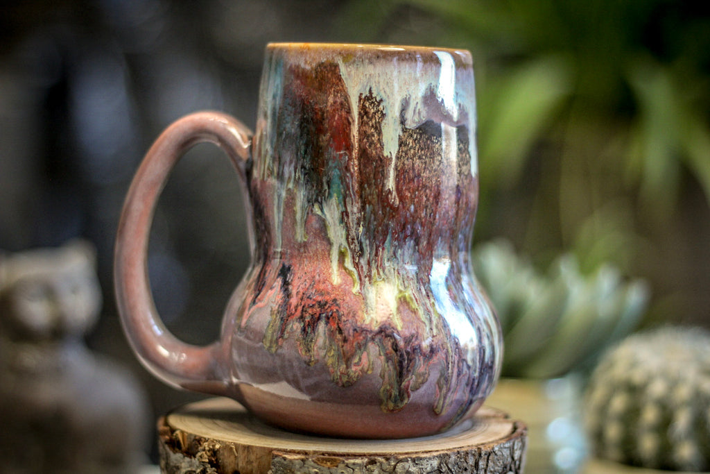 22-C PROTOTYPE Grotto Variation Gourd Mug, 17 oz.