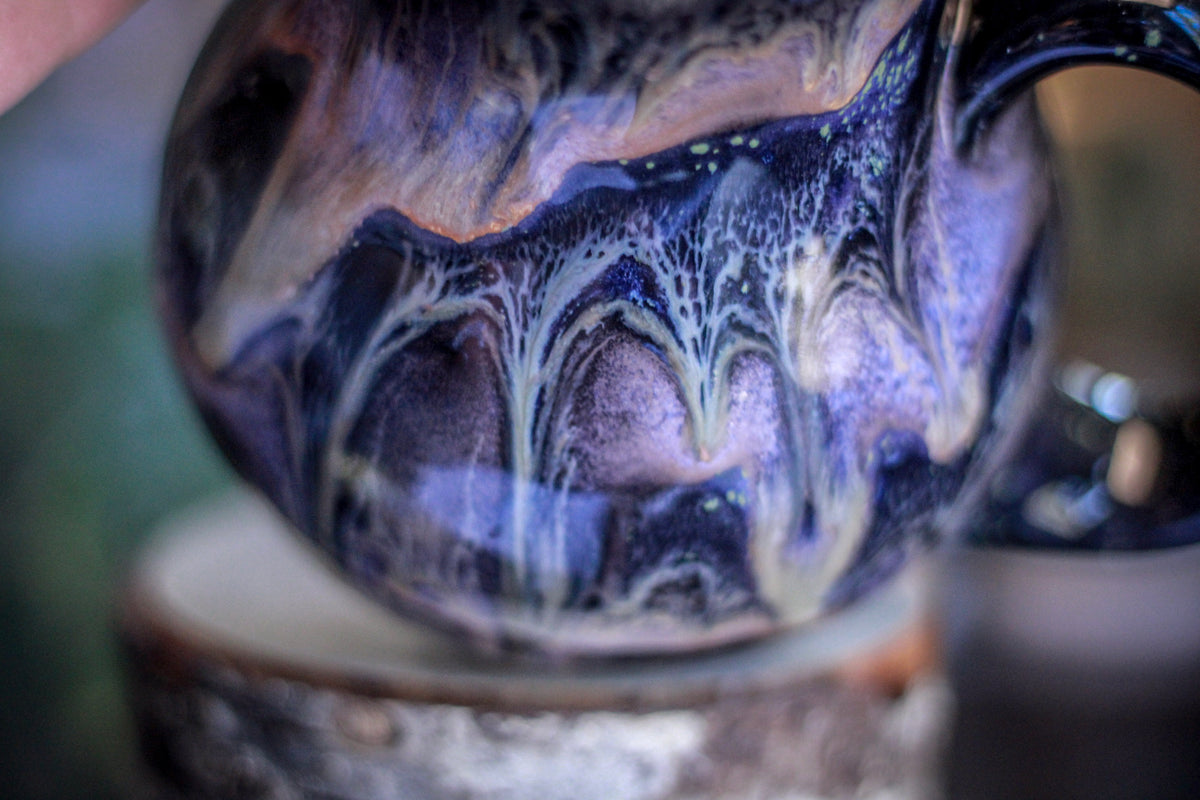 21-C Cosmic Amethyst Grotto Flared Mug, 24 oz.