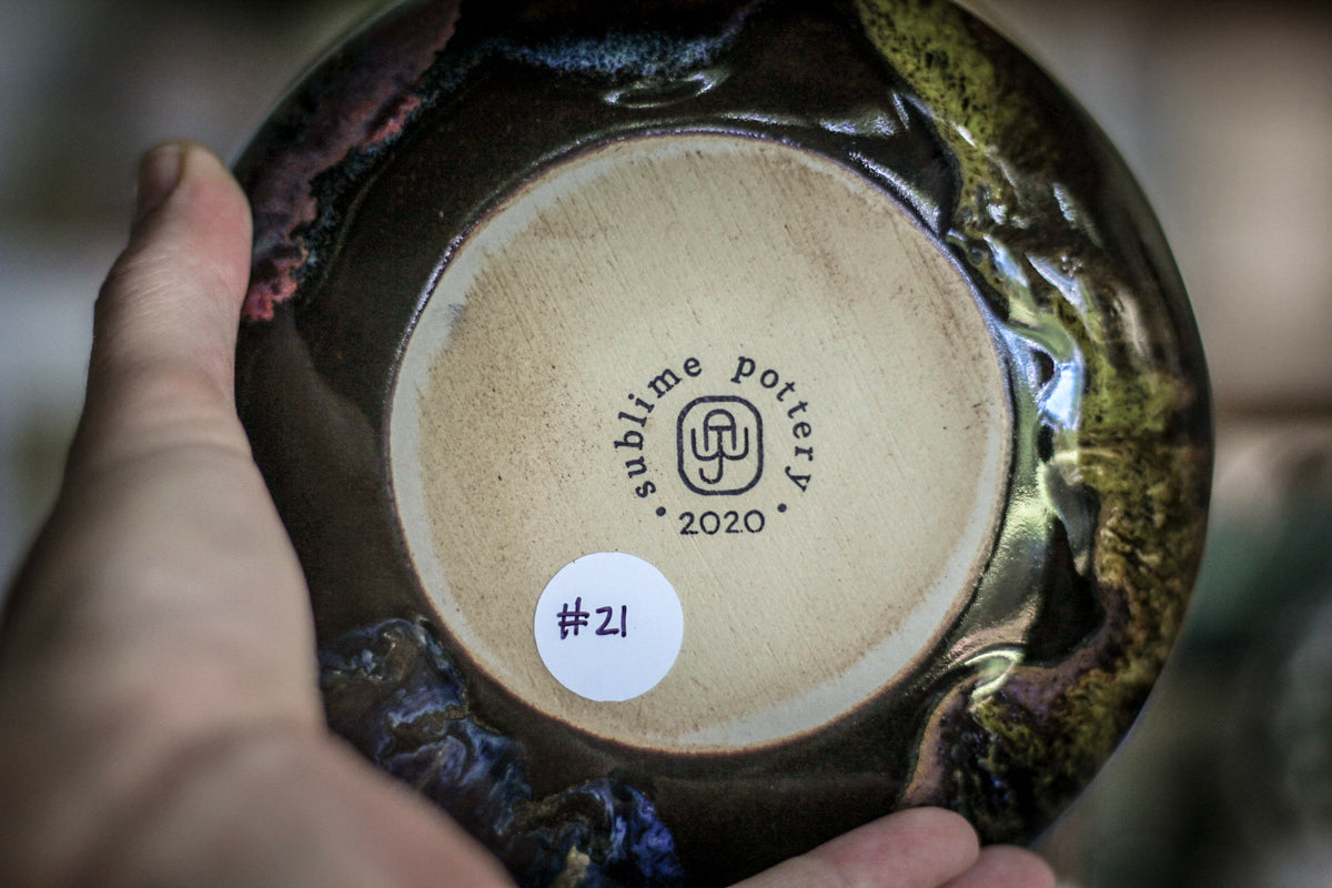 21-C Rainbow Grotto Bowl, 26 oz.