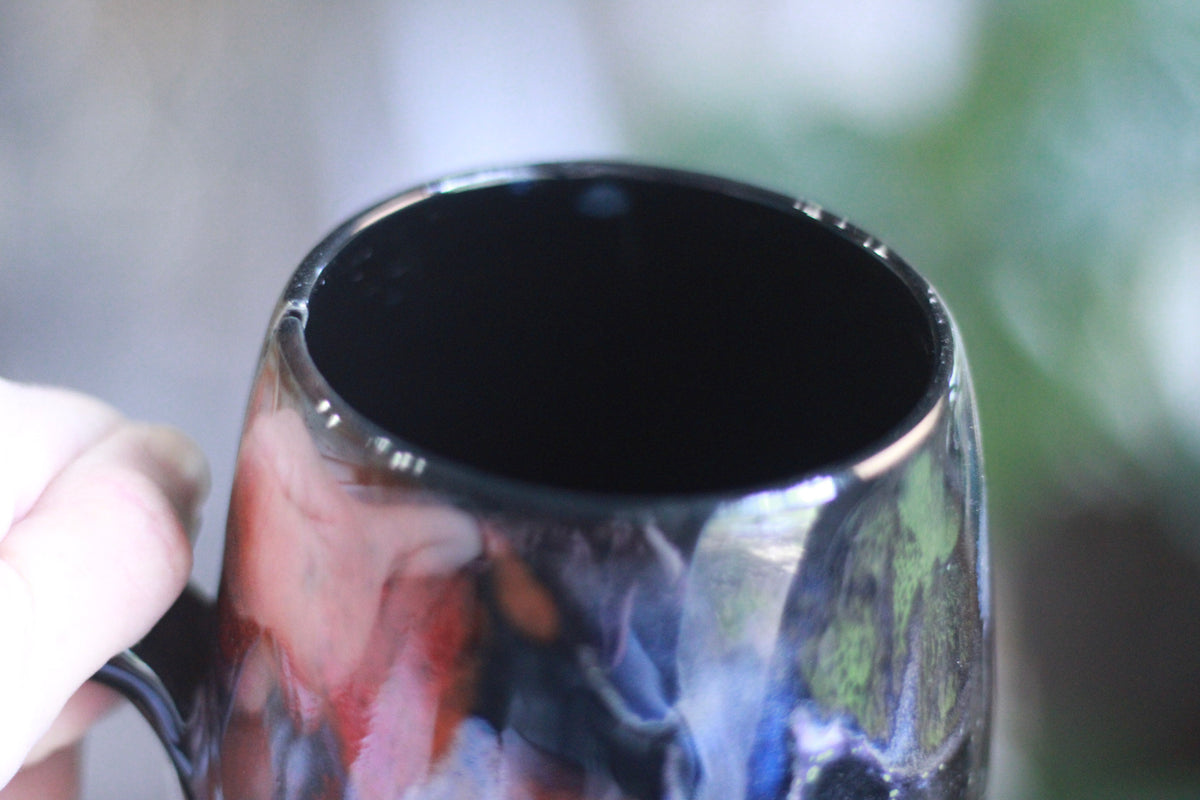32-A Rainbow Stellar Notched Mug - TOP SHELF, 26 oz.
