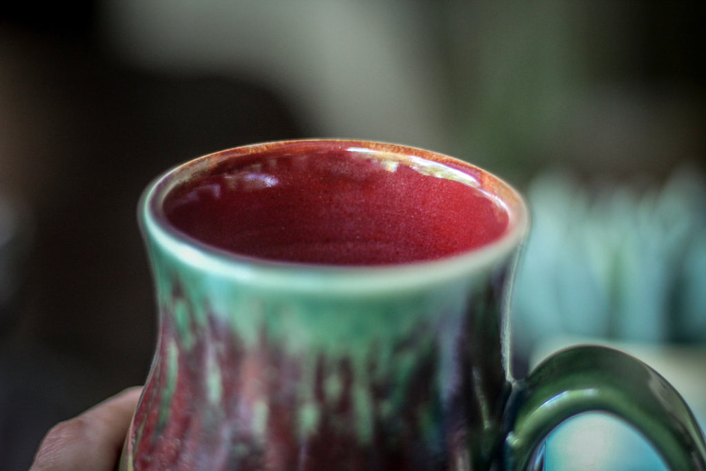 22-C PROTOTYPE Barely Flared Textured Mug - TOP SHELF, 17 oz.
