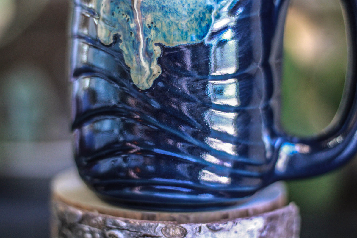 19-D New Wave Textured Mug, 23 oz.