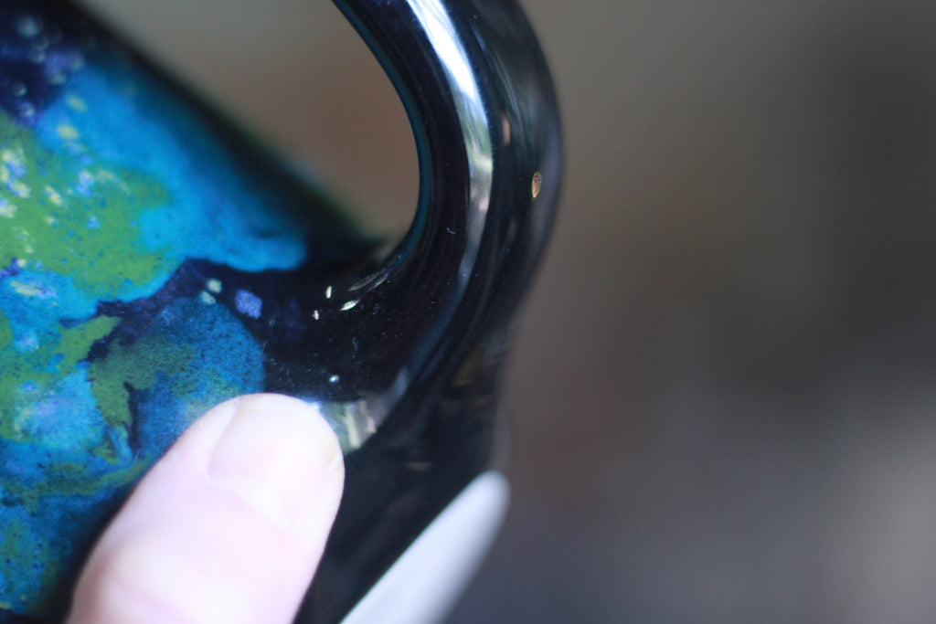 32-A Rainbow Stellar Notched Mug - TOP SHELF, 26 oz.