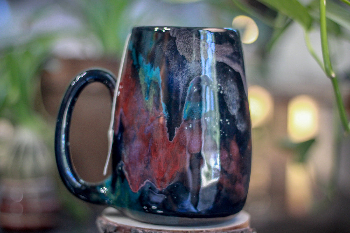 21-A Rainbow Stellar Notched Mug - MINOR MISFIT, 26 oz. - 10% off