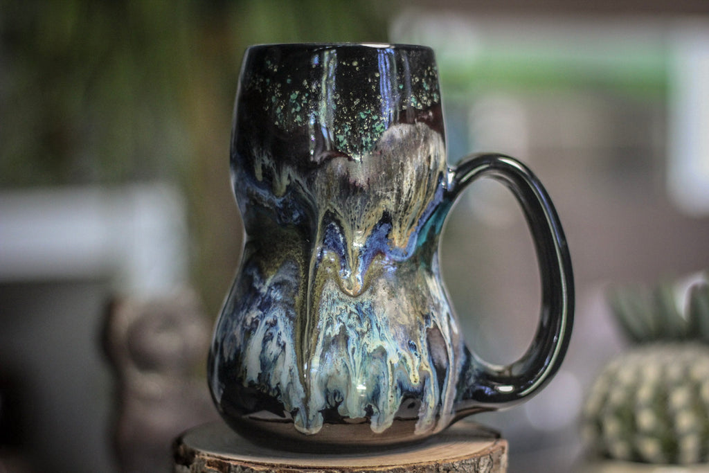 21-A Cosmic Grotto Gourd Mug -  MISFIT, 17 oz. - 15% off