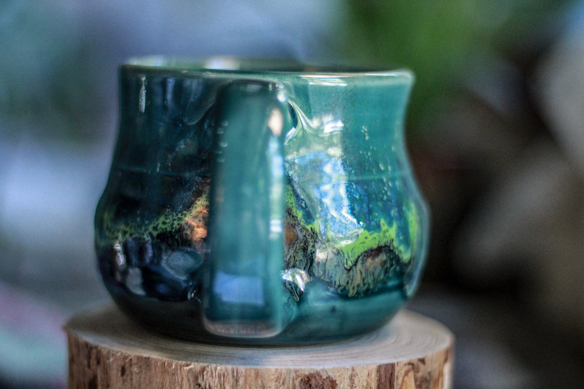 EXPERIMENTAL AUCTION #23 Textured Squat Mug, 12 oz.