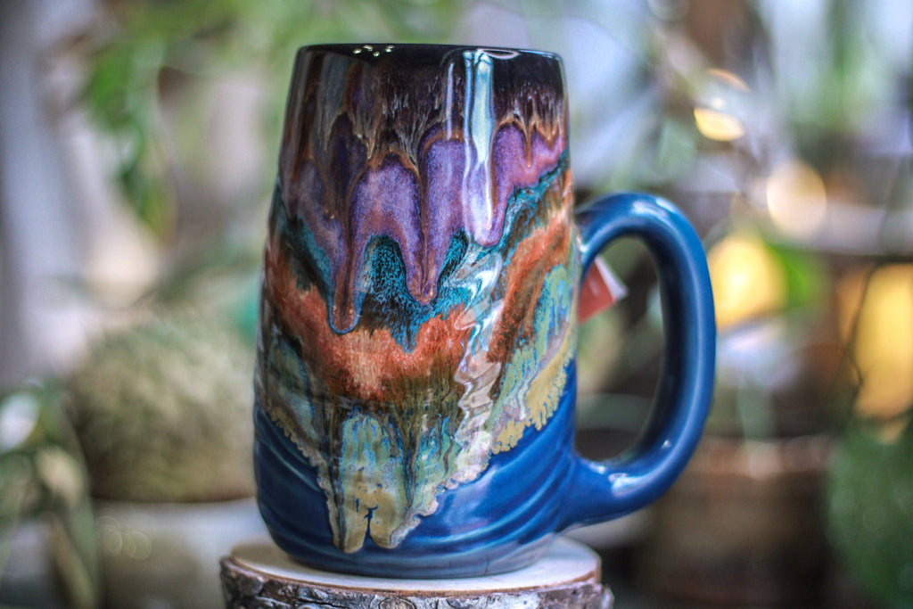 20-B Purple Haze Textured Notched Mug - TOP SHELF, 23 oz.