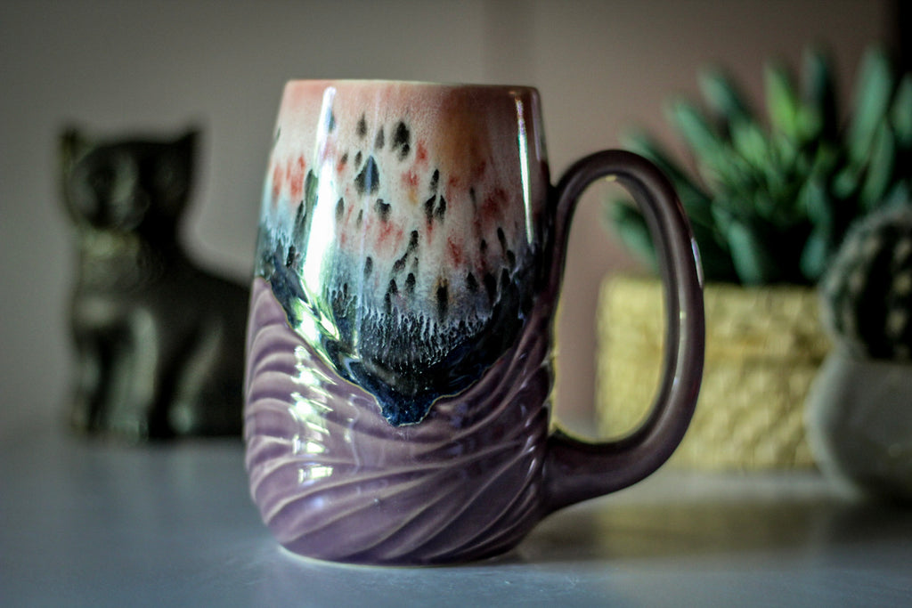 25-D PROTOTYPE Textured Mug - TOP SHELF, 19 oz.
