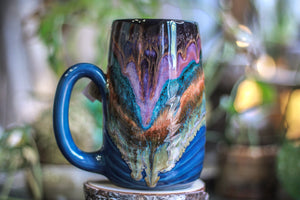 20-B Purple Haze Textured Notched Mug - TOP SHELF, 23 oz.