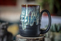 23-D New Wave Notched Stein Mug, 15 oz.