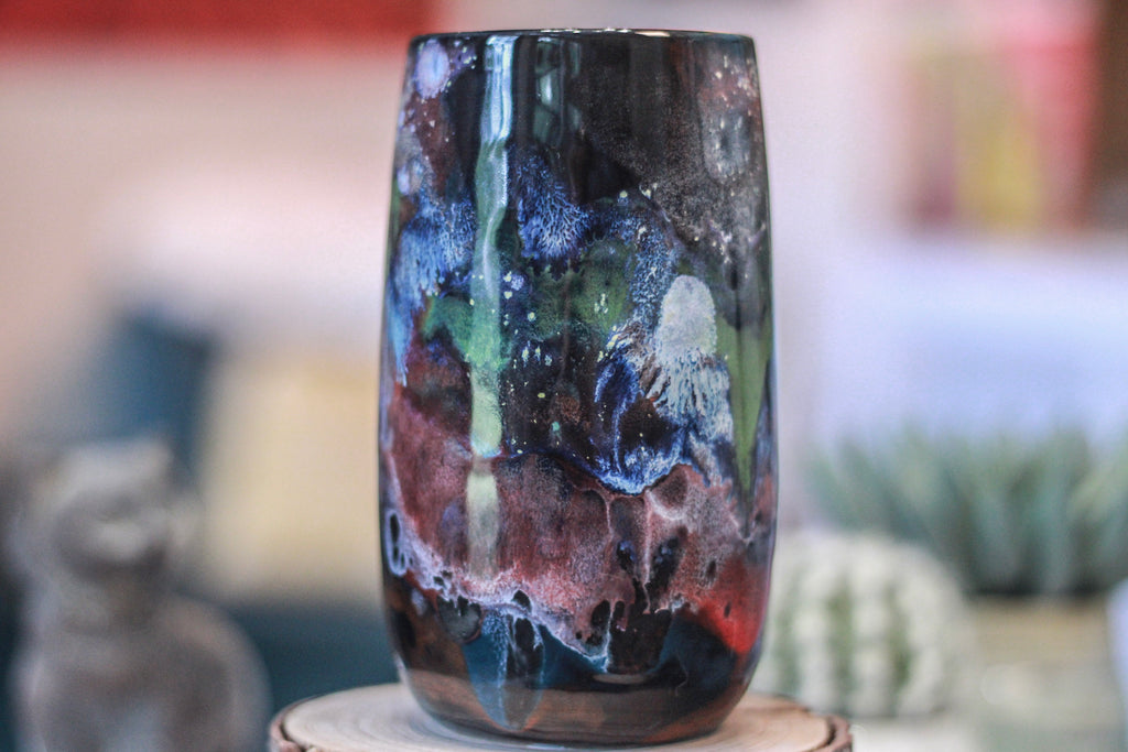 22-A Rainbow Stellar Notched Mug - TOP SHELF, 20 oz.