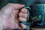 EXPERIMENTAL AUCTION #23 Textured Squat Mug, 12 oz.