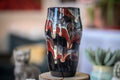 20-E Scarlet Grotto Beer Cup, 18 oz.