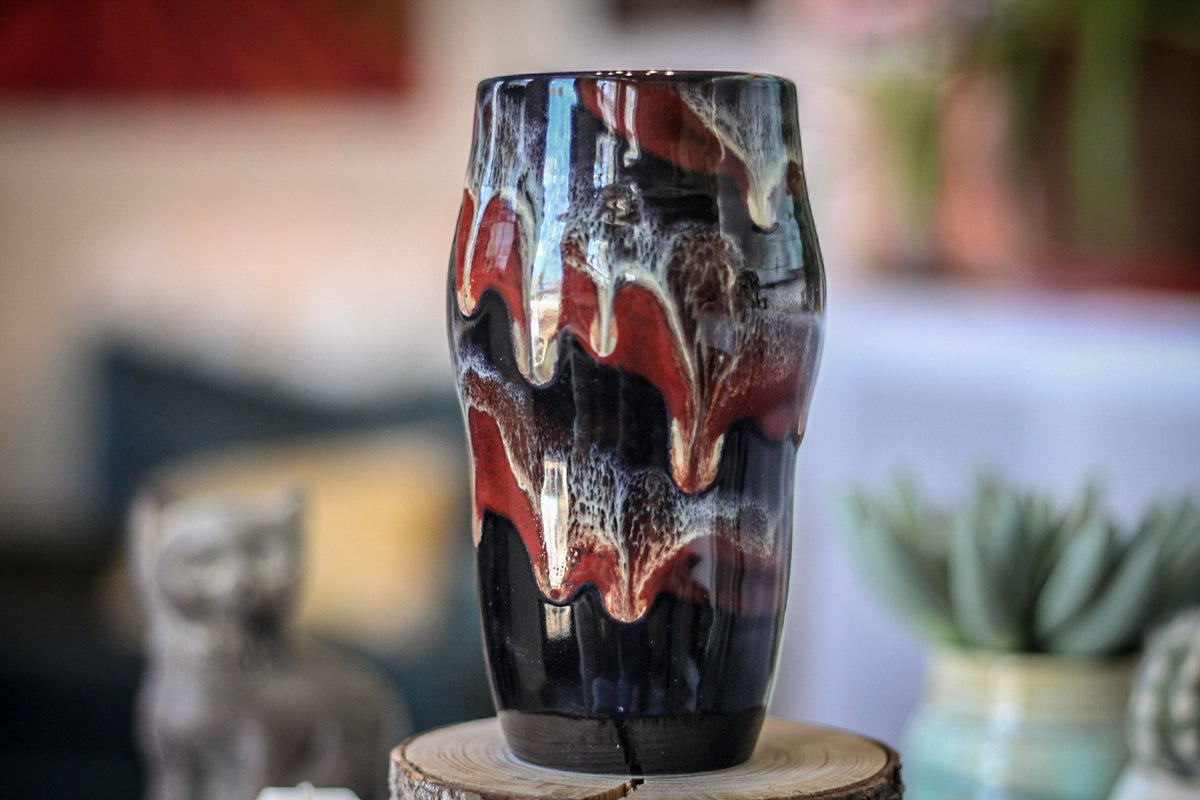 20-E Scarlet Grotto Beer Cup, 18 oz.