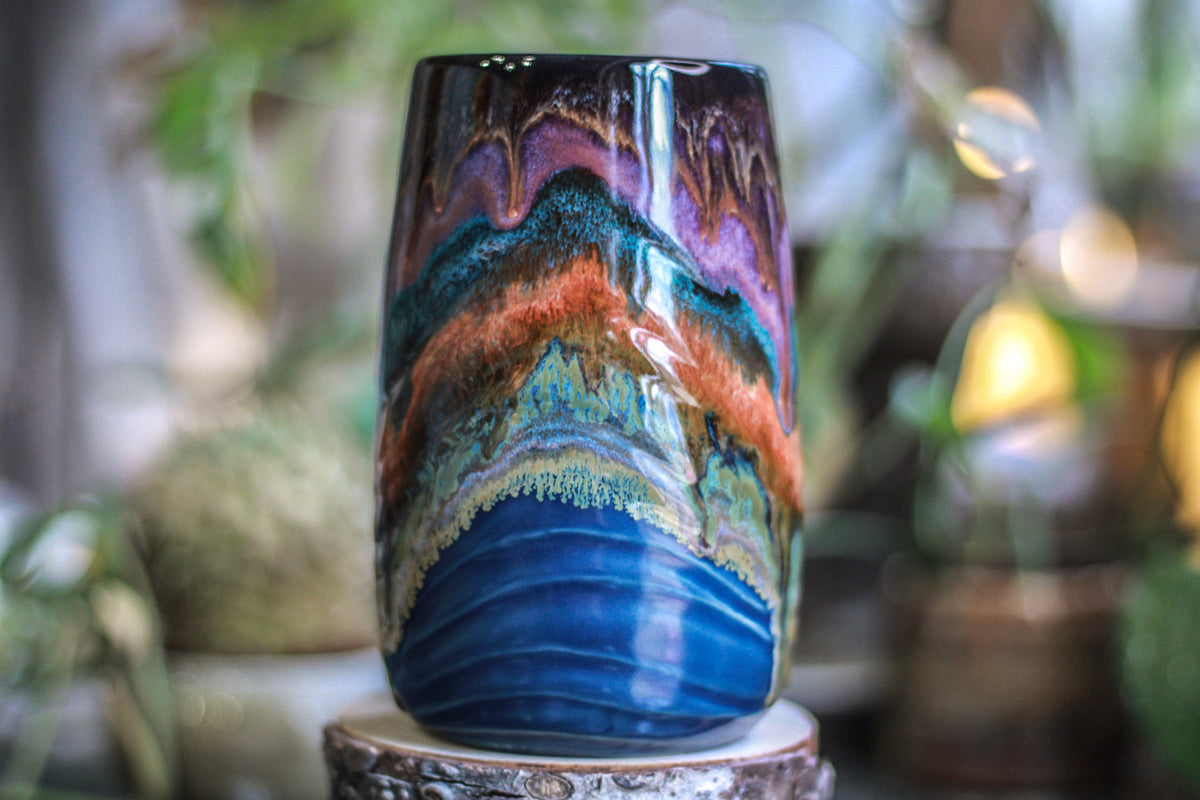 20-B Purple Haze Textured Notched Mug - TOP SHELF, 23 oz.