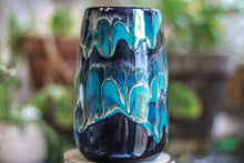 Load image into Gallery viewer, 20-D Turquoise Grotto Notched Mug, 25 oz.