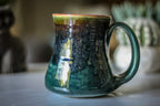 25-F Spanish Moss Barely Flared Mug, 13 oz.