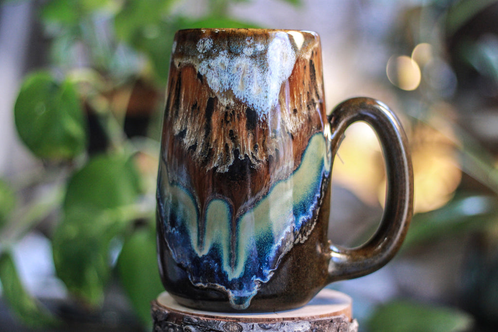 22-B Desert Oasis Notched Mug, 24 oz.