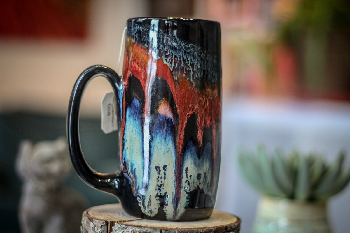 21-A Fire & Ice Notched Stein Mug, 19 oz.