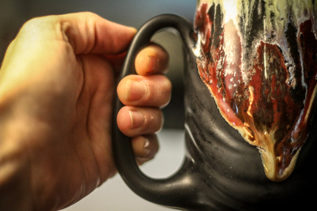 21-B Blood Moon Textured Mug - TOP SHELF, 17 oz.