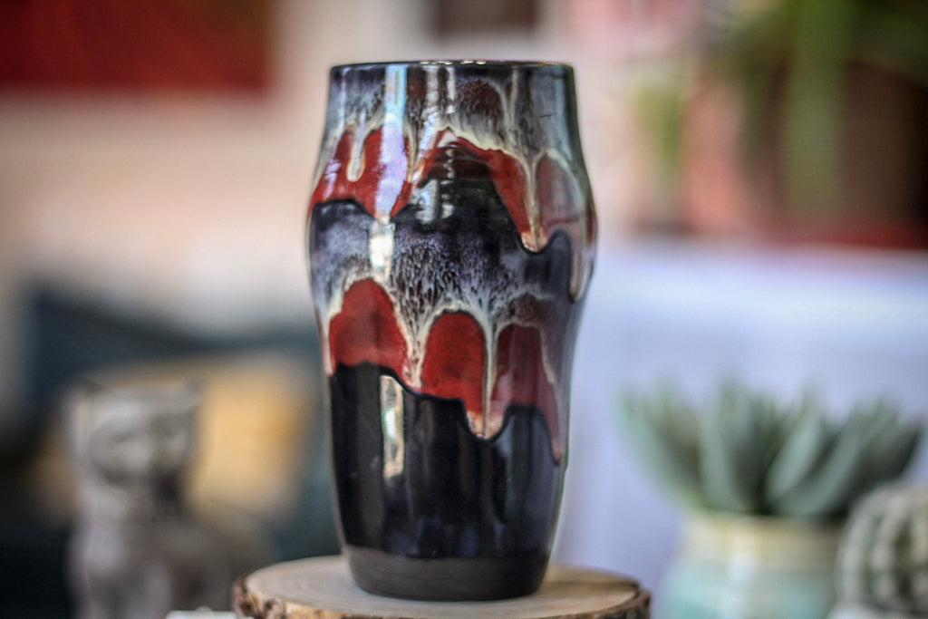 20-E Scarlet Grotto Beer Cup, 18 oz.
