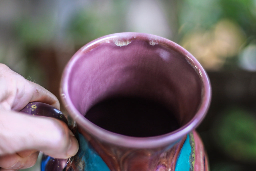 02-B Rainbow Grotto Flared Mug - MINOR MISFIT, 23 oz. - 10% off