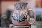 03-D Granny's Lace Notched Flared Mug, 17 oz.
