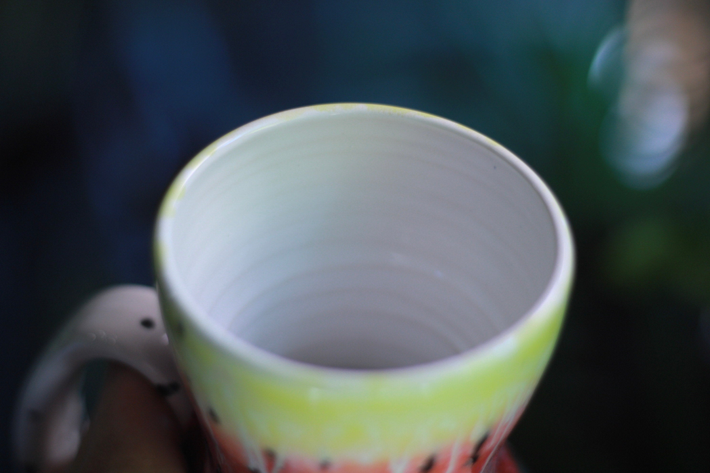 02-A Desert Rainbow Barely Flared Mug - TOP SHELF, 22 oz.