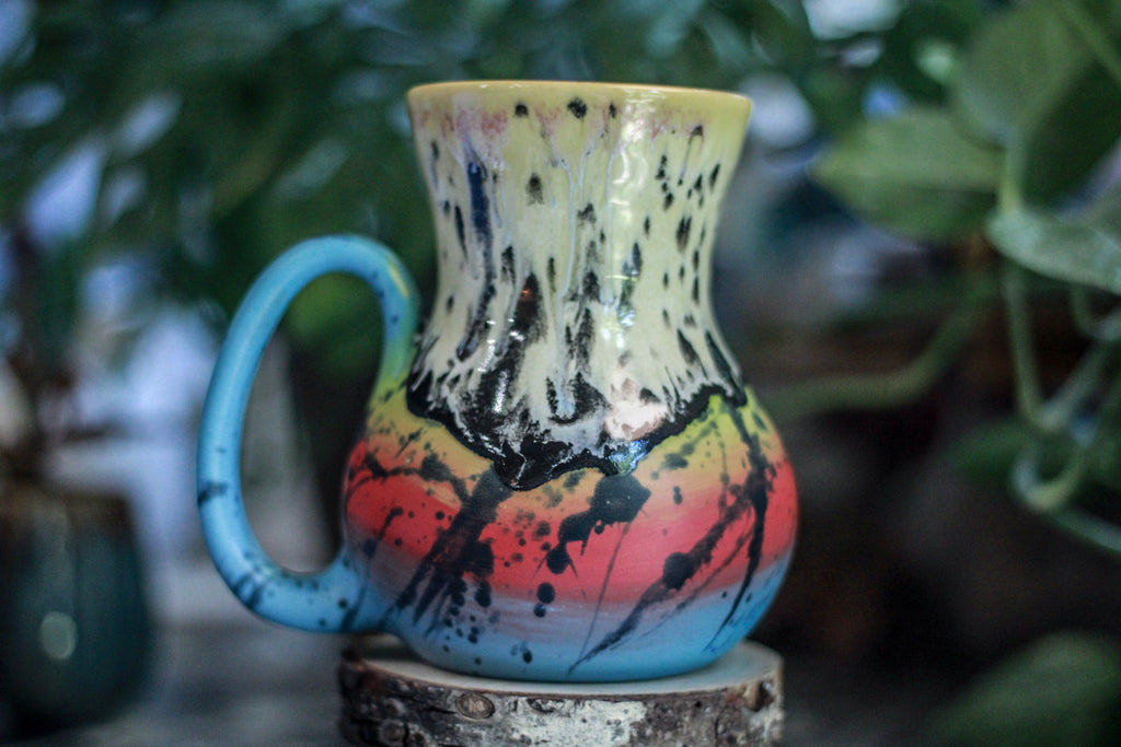 03-A Corona Flow Variation Flared Mug - MINOR MISFIT, 25 oz. - 10% off