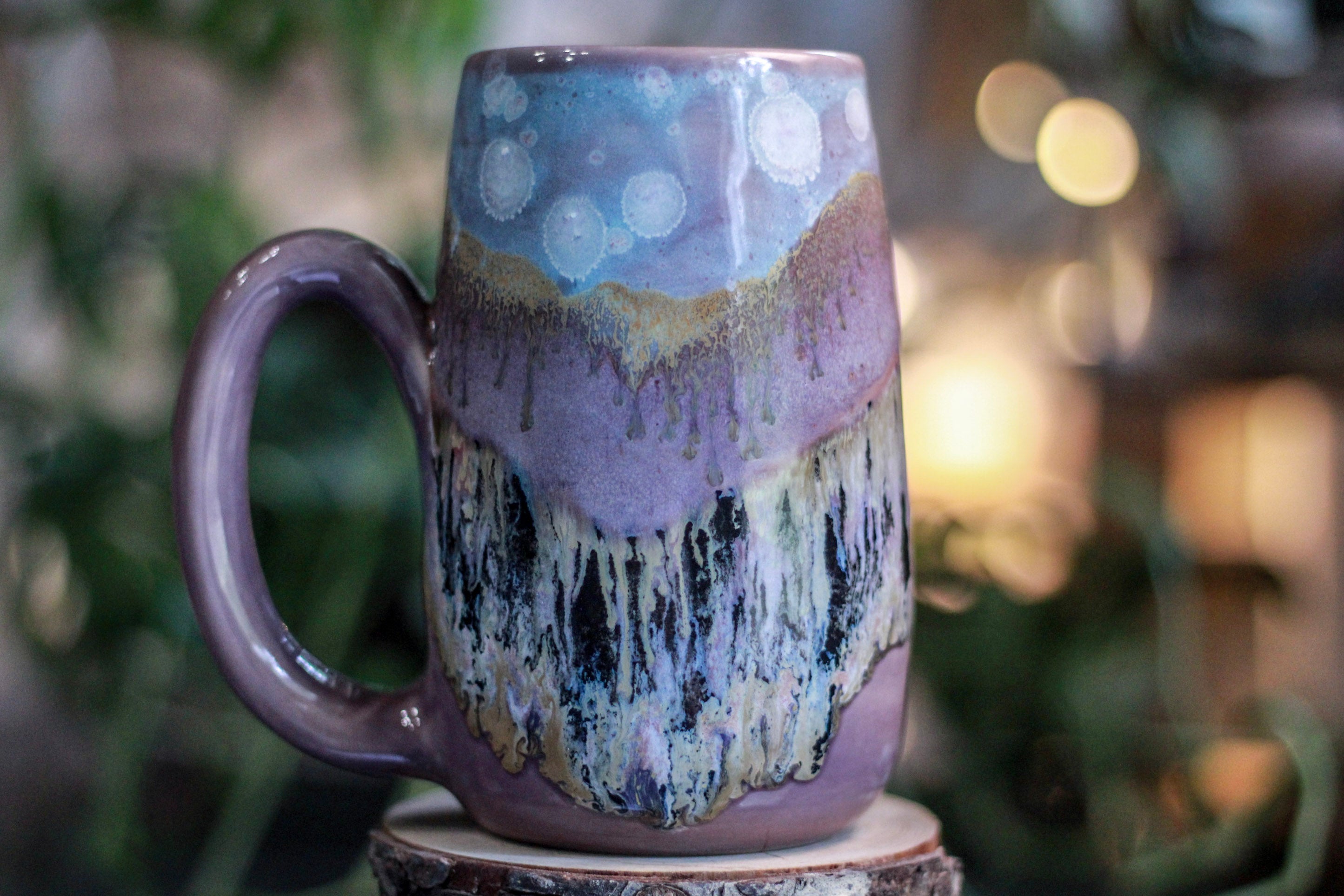03-C Lavender Fields Mug - MISFIT, 25 oz. - 15% off