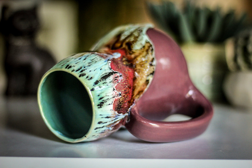 01-A Alpine Mountain Meadow Gourd Mug - MISFIT, 20 oz. - 5% off