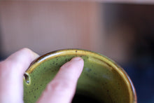 Load image into Gallery viewer, 20-D Molten Caramel Flared Notched Mug - TOP SHELF MISFIT, 20 oz.