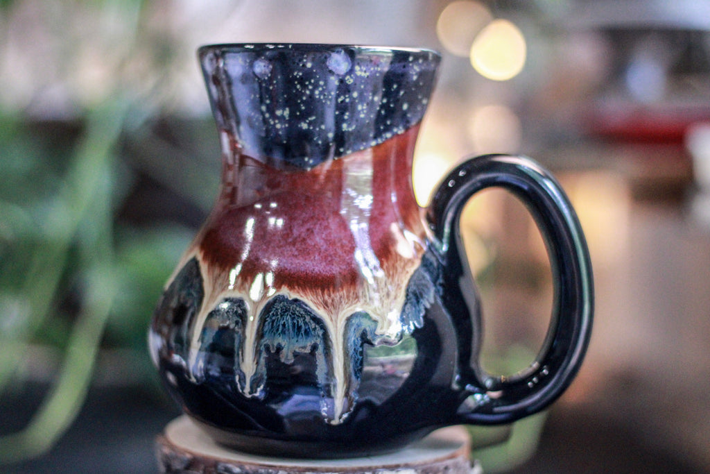 22-B Starry Night Variation Barely Flared Mug - MISFIT, 22 oz. - 20% off