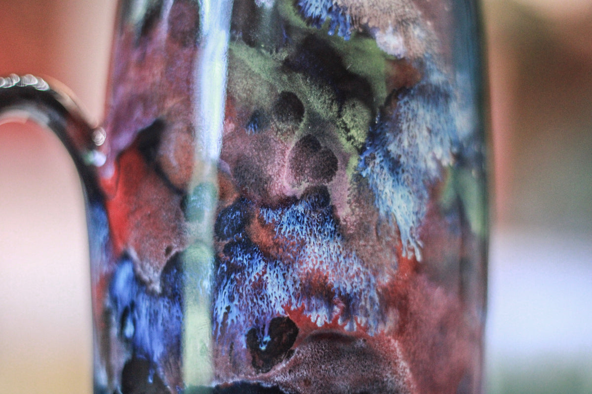 22-A Rainbow Stellar Notched Mug - TOP SHELF, 20 oz.