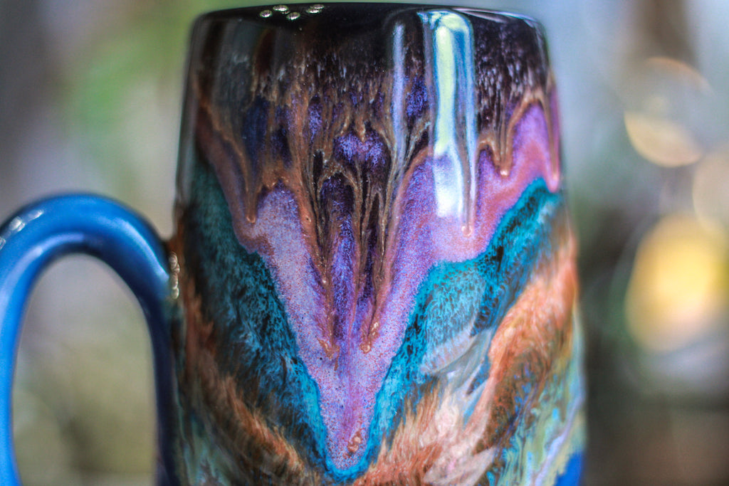 20-B Purple Haze Textured Notched Mug - TOP SHELF, 23 oz.