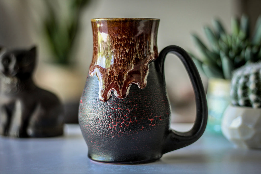 25-C Red Dragon Barely Flared Mug - MISFIT, 17 oz. - 20% off