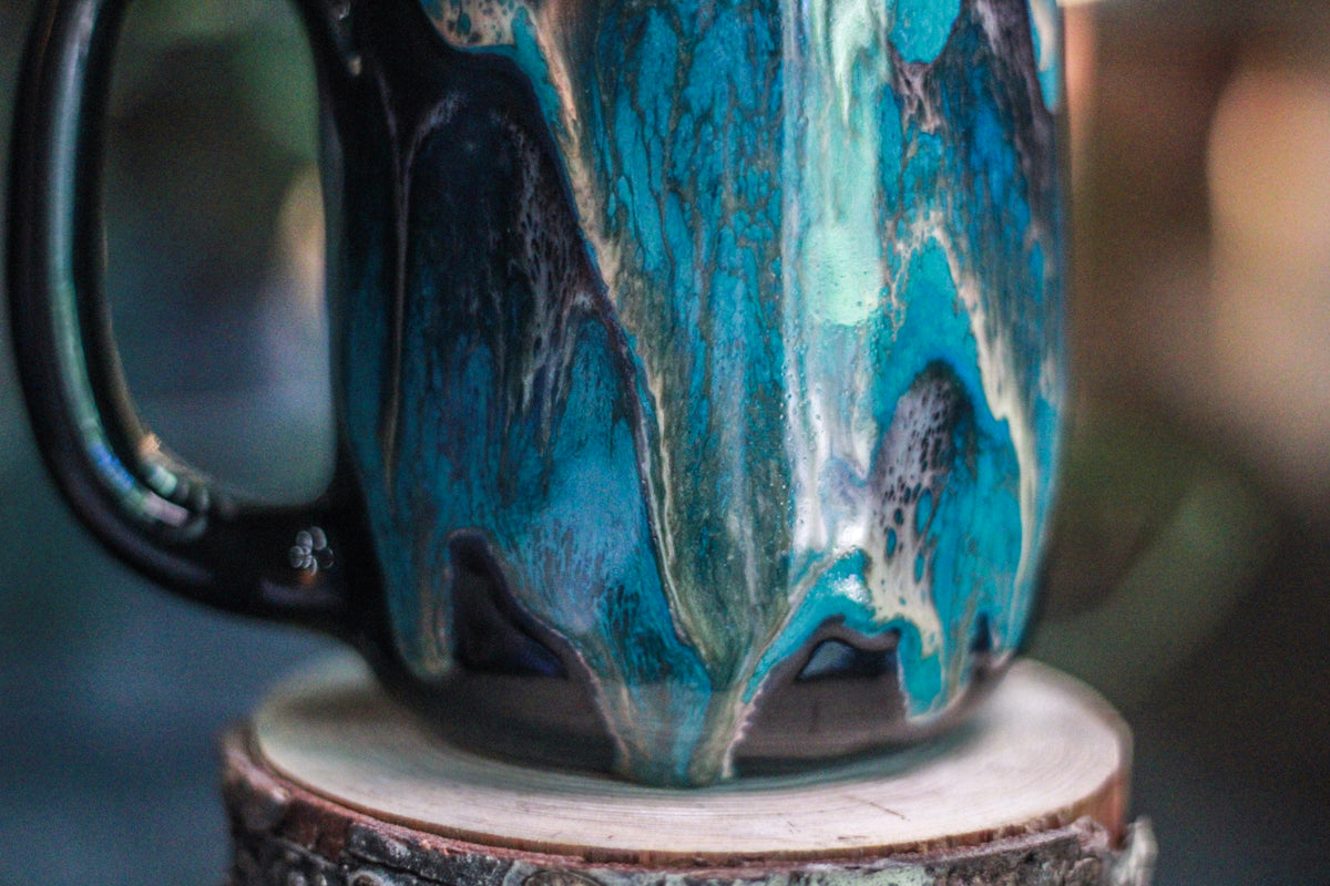 21-D Turquoise Grotto Mug - MISFIT, 23 oz. - 20% off