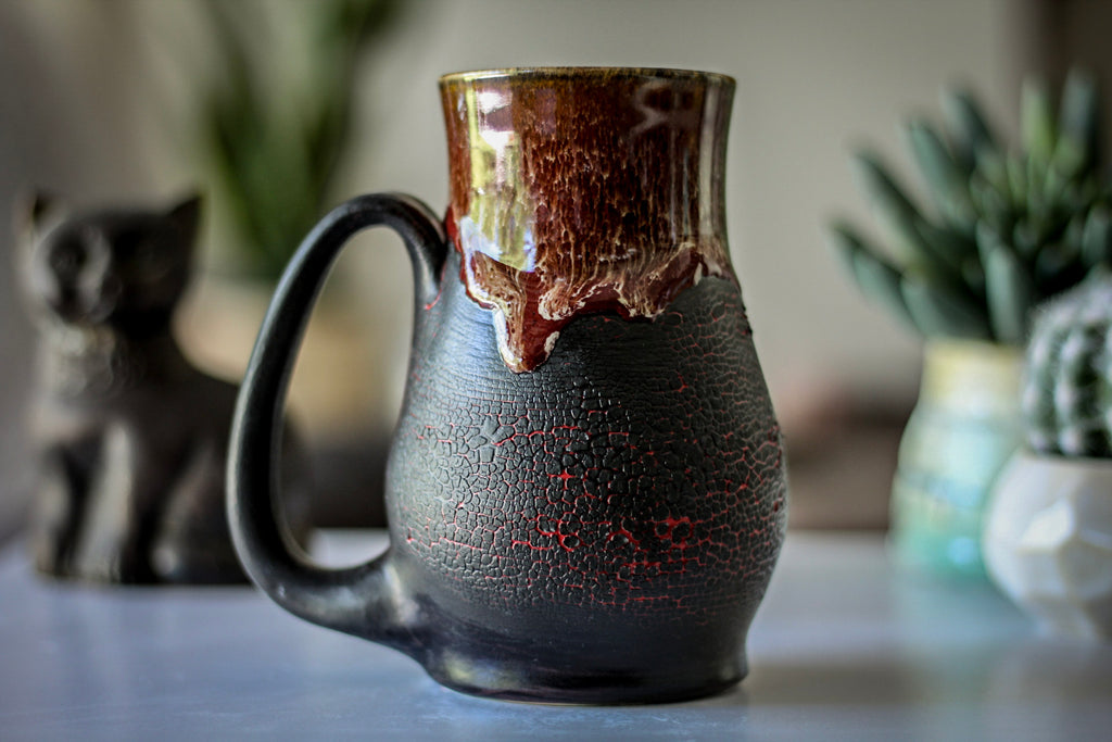 25-C Red Dragon Barely Flared Mug - MISFIT, 17 oz. - 20% off