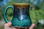 25-F Spanish Moss Barely Flared Mug, 13 oz.