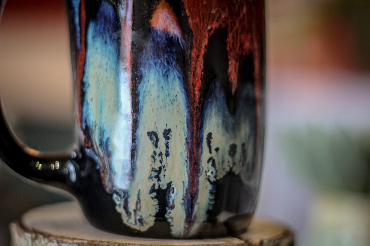 21-A Fire & Ice Notched Stein Mug, 19 oz.