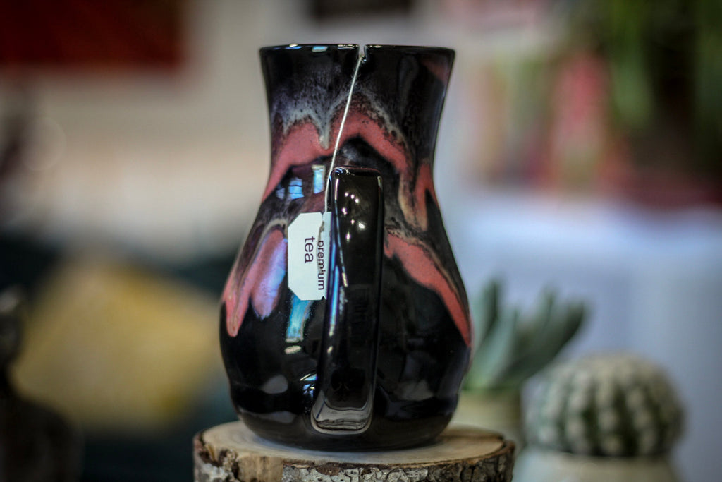23-D Amethyst Grotto Flared Acorn Notched Mug, 19 oz.