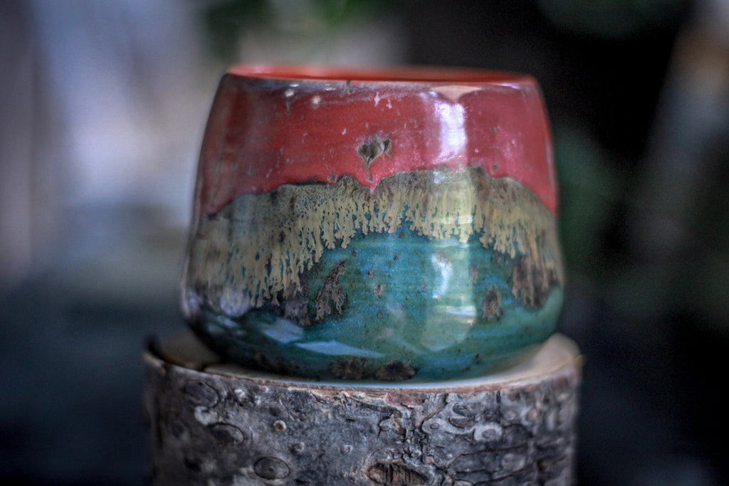 EXPERIMENTAL AUCTION #23 - Squat Gourd Mug, 13 oz.