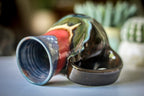 23-A Starry Night Variation Flared Textured Mug - ODDBALL, 18 oz. - 20% off
