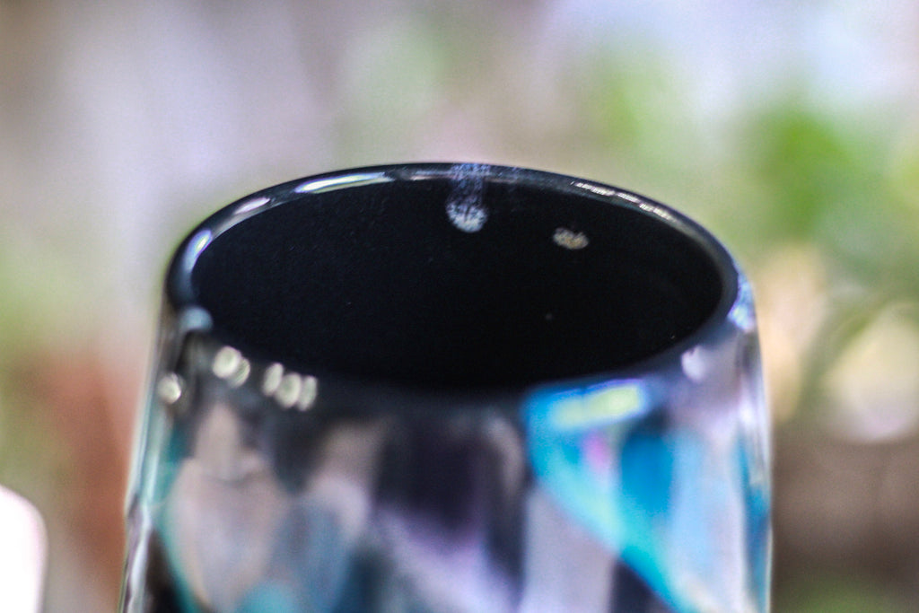 20-D Turquoise Grotto Notched Mug, 25 oz.